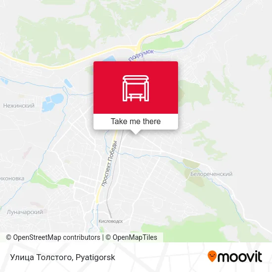 Улица Толстого map