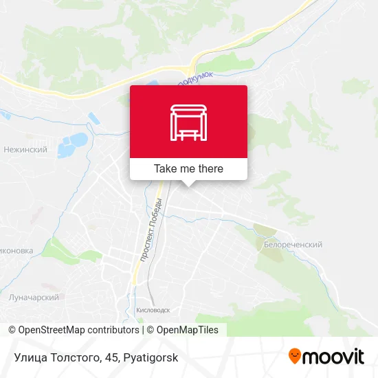 Улица Толстого, 45 map