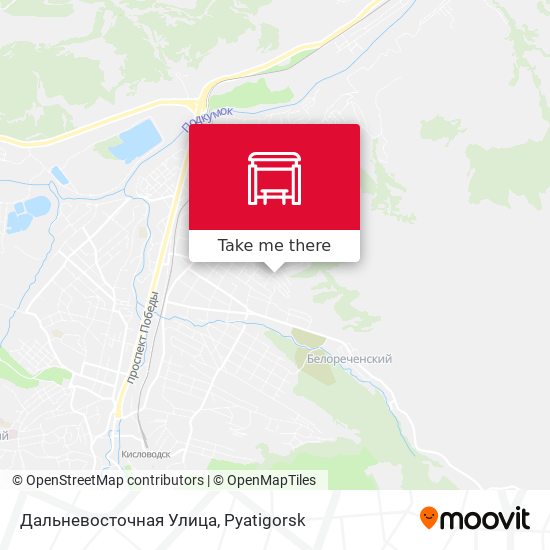 Дальневосточная Улица map
