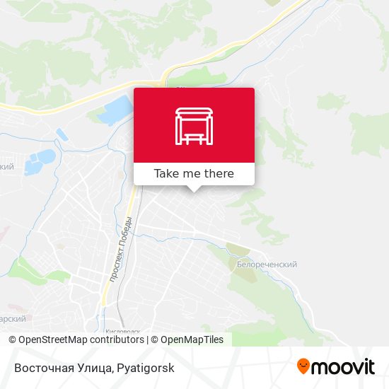 Восточная Улица map