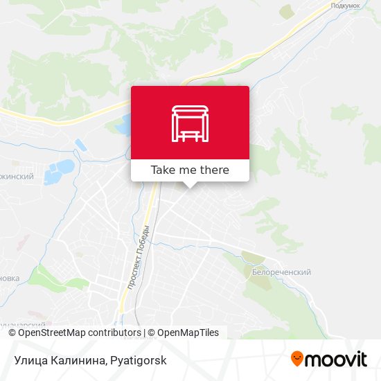 Улица Калинина map