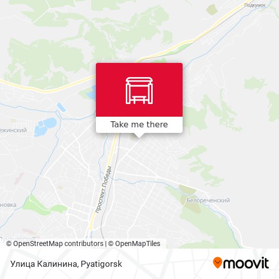 Улица Калинина map