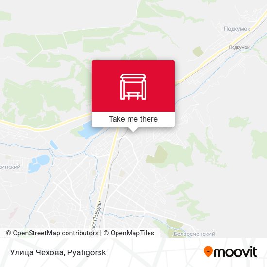 Улица Чехова map