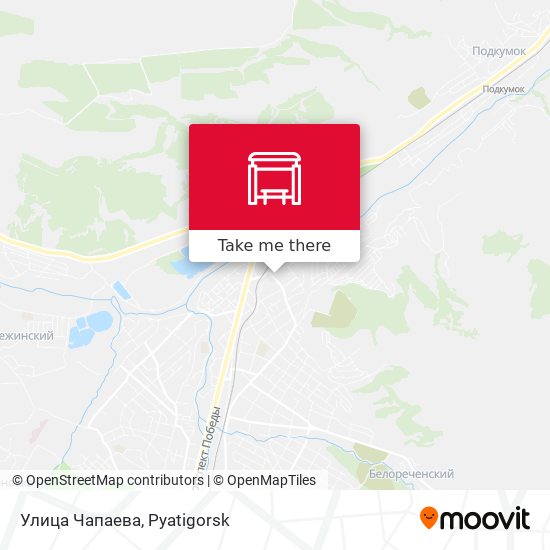 Улица Чапаева map