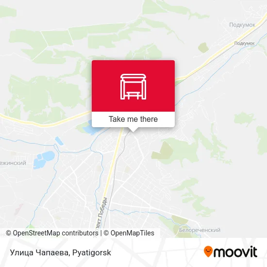 Улица Чапаева map