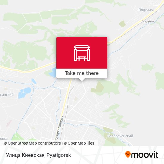 Улица Киевская map