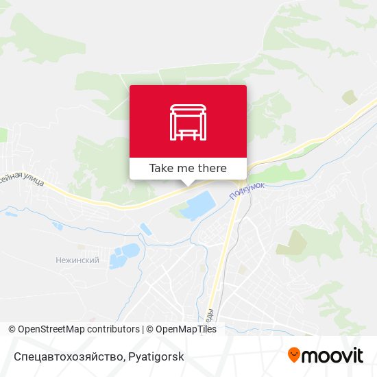 Спецавтохозяйство map