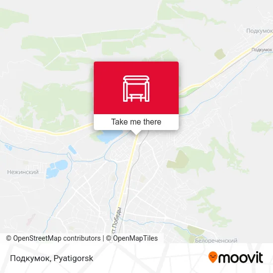 Подкумок map