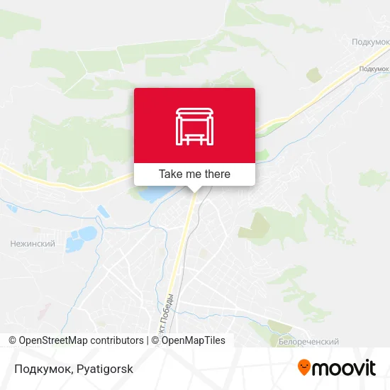 Подкумок map