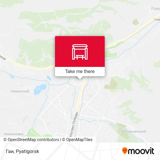 Гаи map