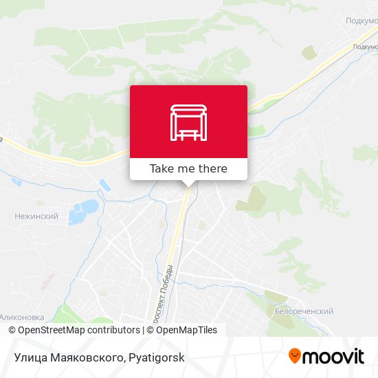 Улица Маяковского map