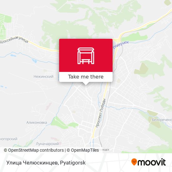 Улица Челюскинцев map
