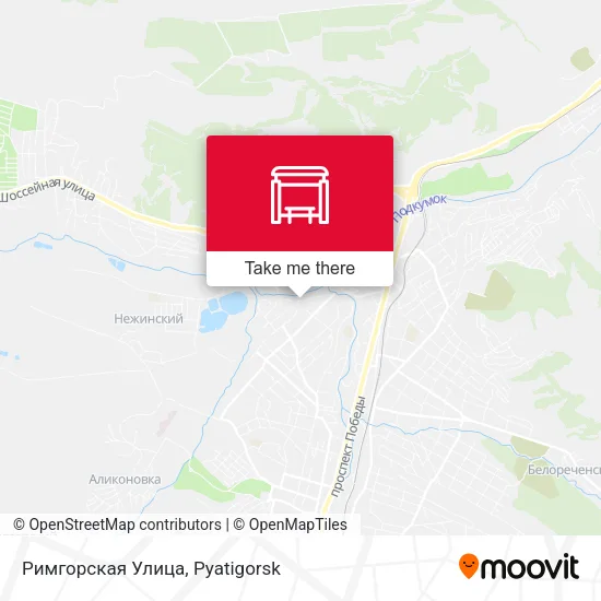 Римгорская Улица map