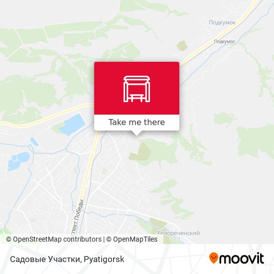 Садовые Участки map