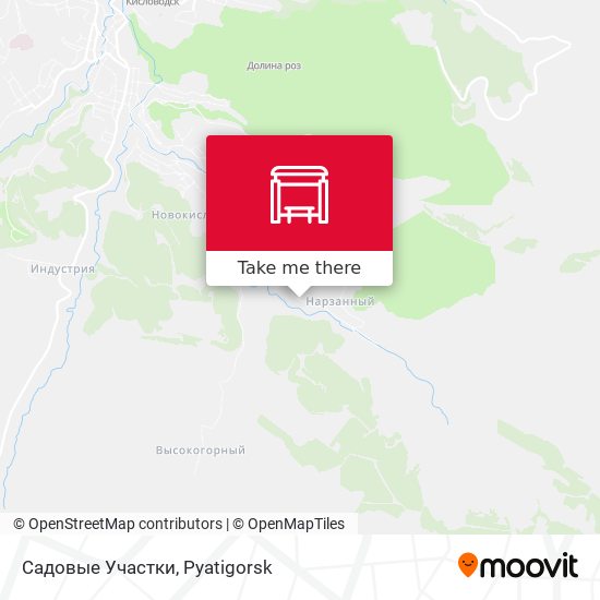 Садовые Участки map