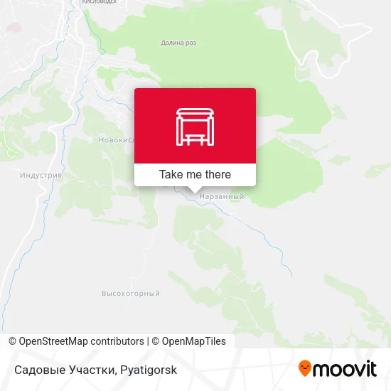 Садовые Участки map