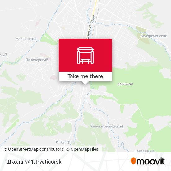 Школа № 1 map