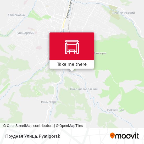 Прудная Улица map