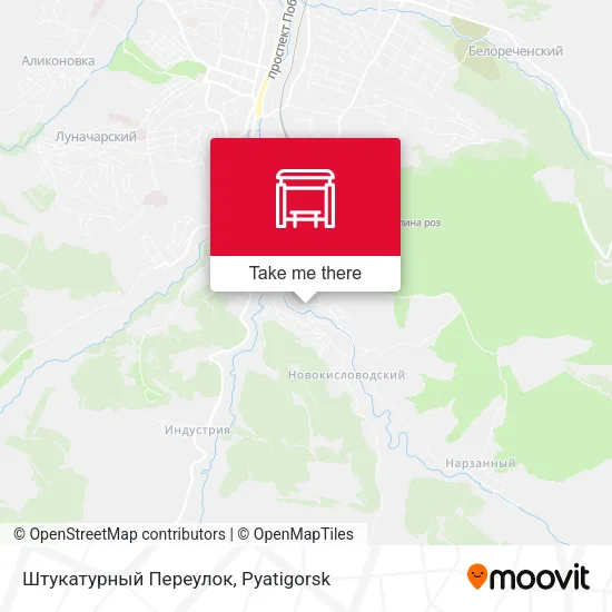 Штукатурный Переулок map