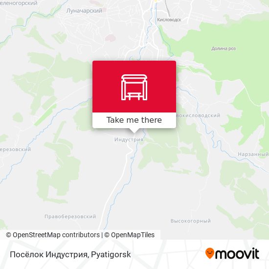 Посёлок Индустрия map