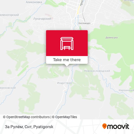 За Рулём, Снт map