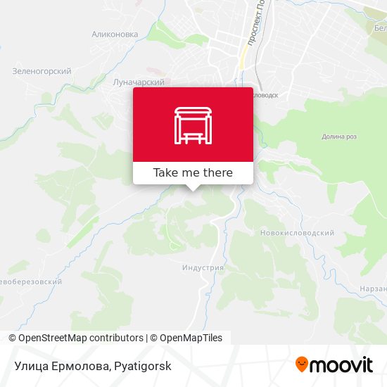 Улица Ермолова map