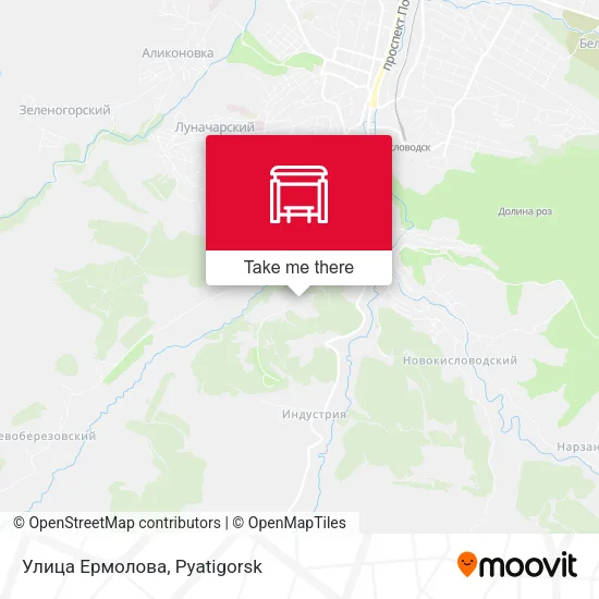 Улица Ермолова map