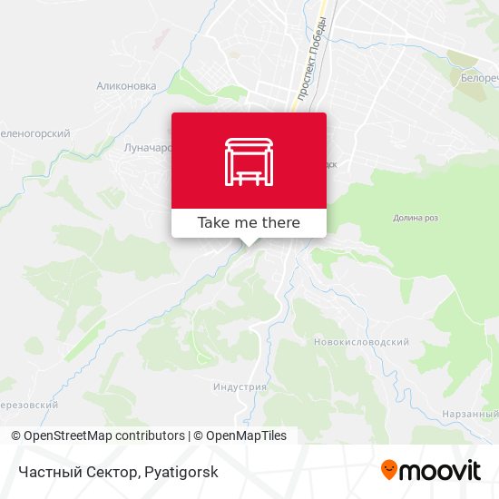 Частный Сектор map