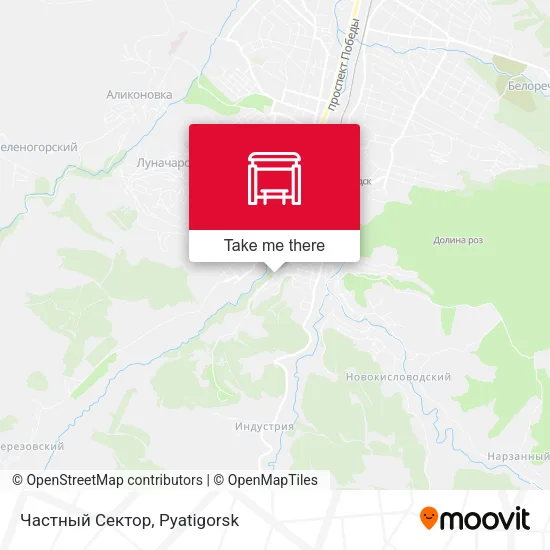 Частный Сектор map