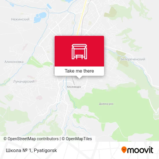 Школа № 1 map