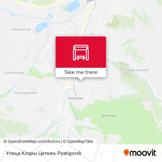 Улица Клары Цеткин map