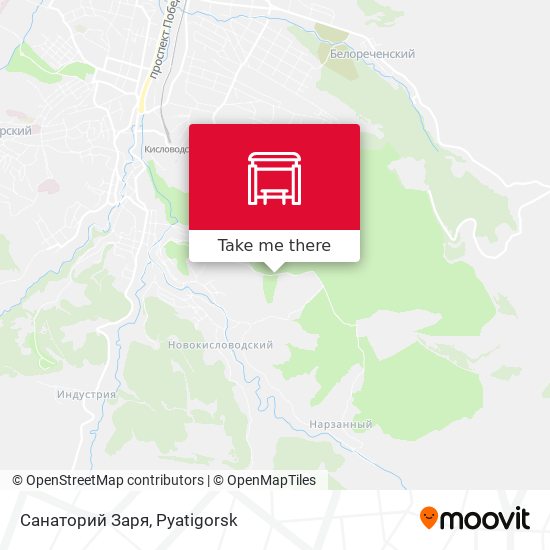 Санаторий Заря map