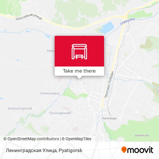 Ленинградская Улица map