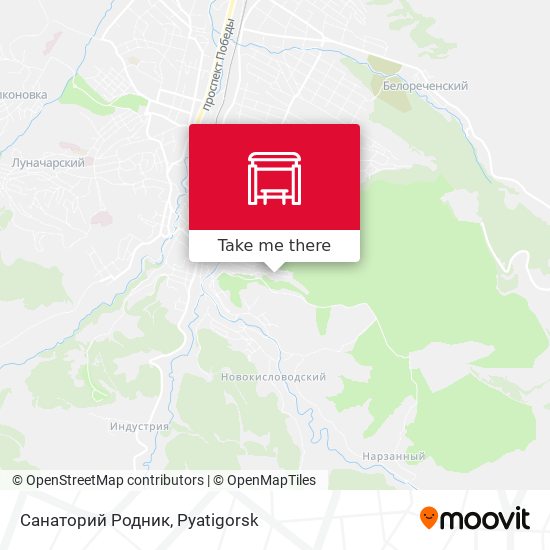 Санаторий Родник map