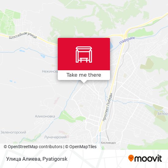 Улица Алиева map
