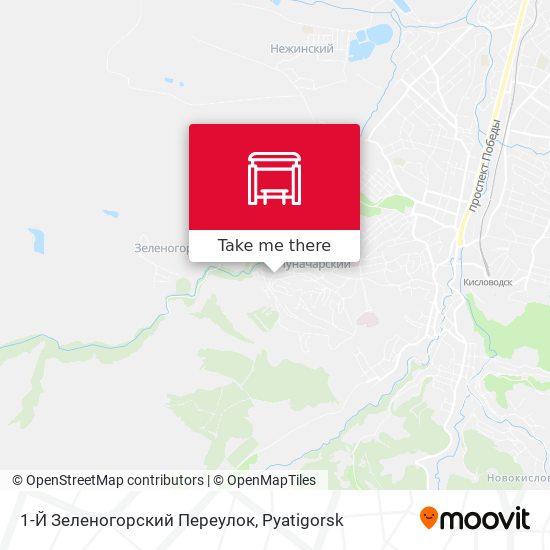1-Й Зеленогорский Переулок map