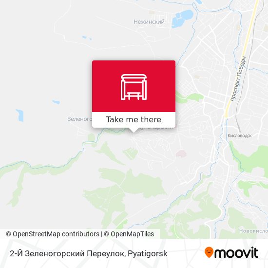 2-Й Зеленогорский Переулок map
