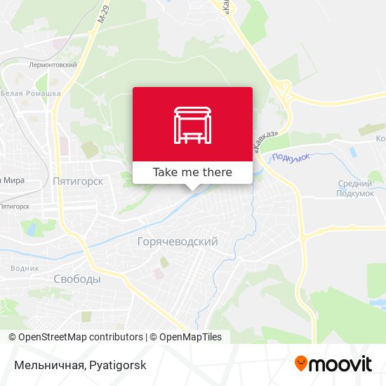 Мельничная map