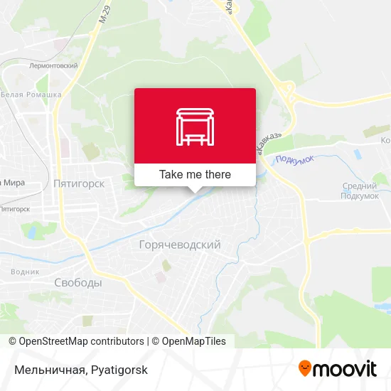 Мельничная map