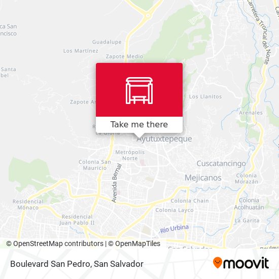 How to get to Boulevard San Pedro in Mejicanos by Bus?