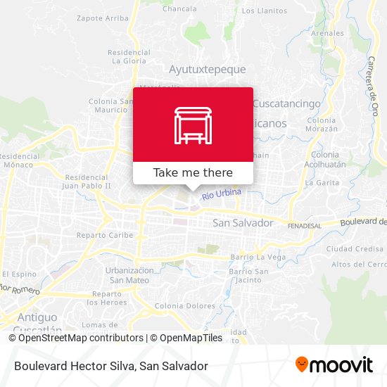 Mapa de Boulevard Hector Silva