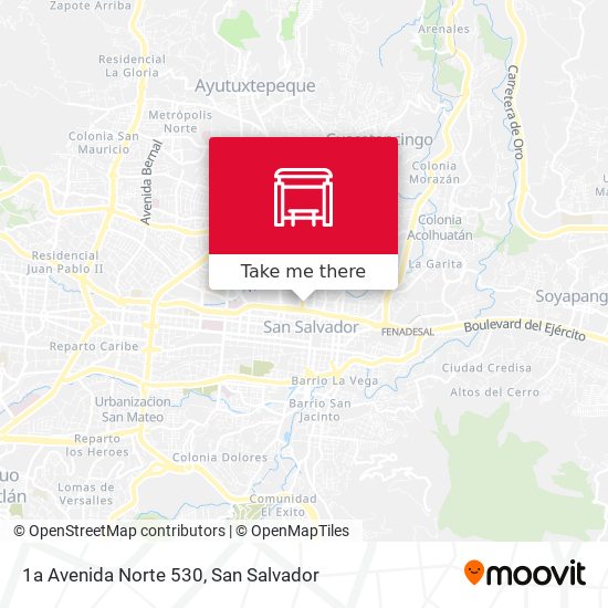 1a Avenida Norte 530 map