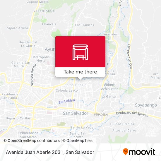 Avenida Juan Aberle 2031 map