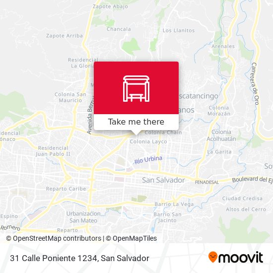 31 Calle Poniente 1234 map