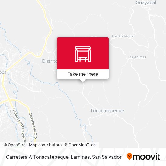 Carretera A Tonacatepeque, Laminas map