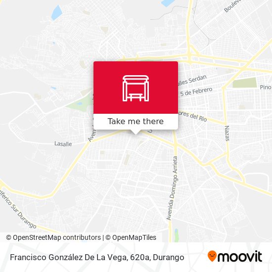 Francisco González De La Vega, 620a map