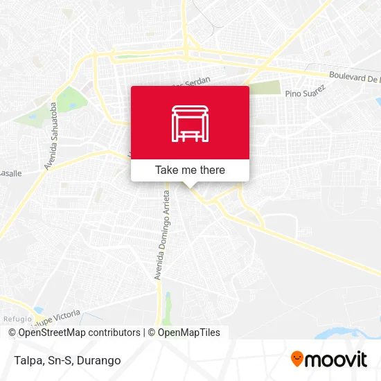 Mapa de Talpa, Sn-S
