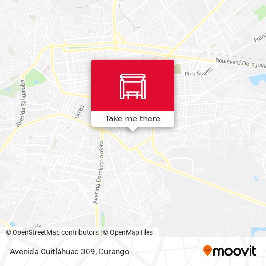 Avenida Cuitláhuac 309 map