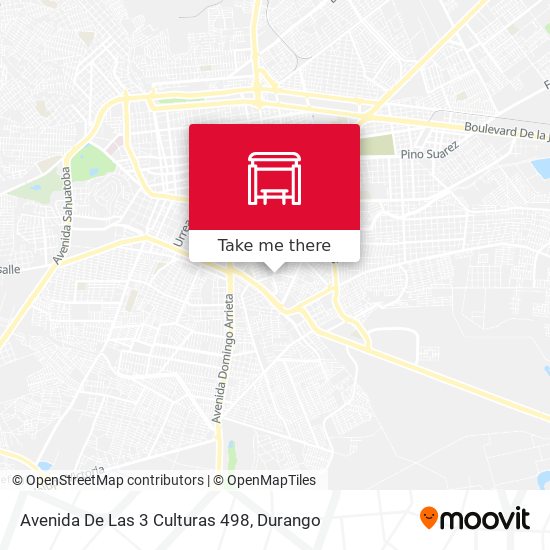 Avenida De Las 3 Culturas 498 map
