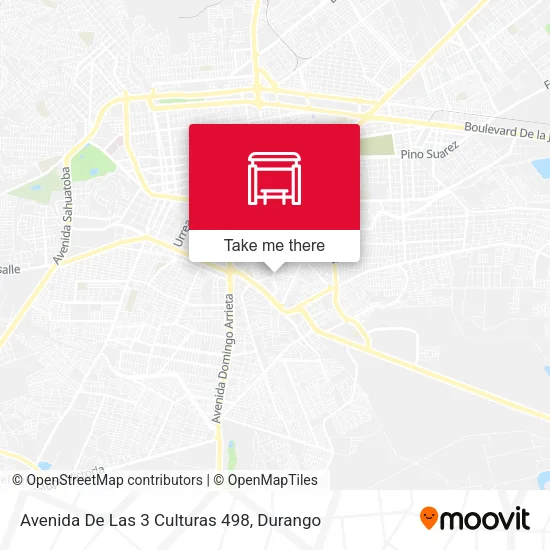 Mapa de Avenida De Las 3 Culturas 498
